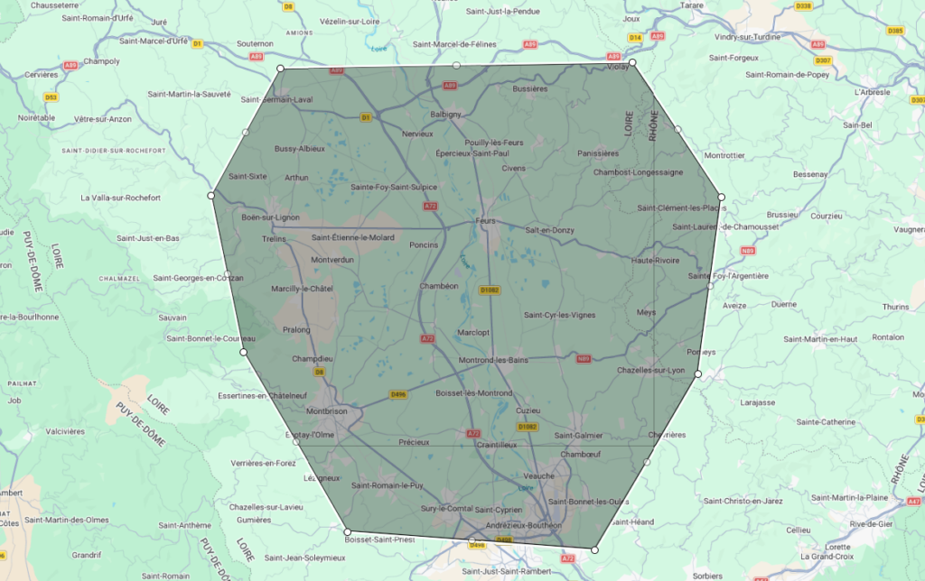 zone intervention plombier Loire Forez - Mickael Faure